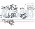 NISSENS AGR ventil ** FIRST FIT ** NIS 98244, 98244