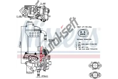NISSENS AGR modul NIS 98325, 98325