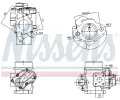 NISSENS AGR ventil NIS 98349, 98349