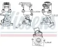 NISSENS AGR ventil ** FIRST FIT ** NIS 98351, 98351