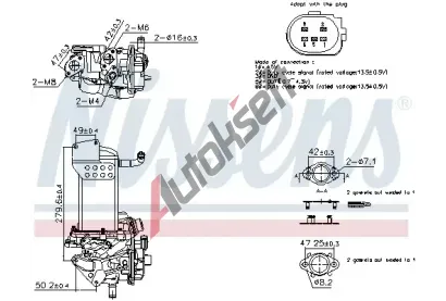 NISSENS AGR modul NIS 98358, 98358