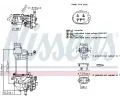AGR ventil NISSENS ‐ NIS 98359