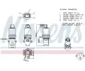 NISSENS AGR ventil NIS 98371, 98371
