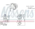 AGR ventil NISSENS ‐ NIS 98496