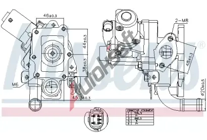 NISSENS AGR ventil NIS 98514, 98514