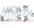 NISSENS Chladi recirkulace spalin ** FIRST FIT ** NIS 989277, 989277