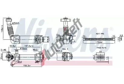 NISSENS Chladi� recirkulace spalin NIS 989280, 989280