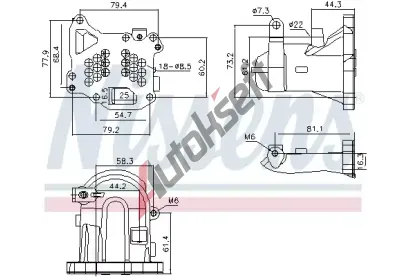 NISSENS Chladi recirkulace spalin ** FIRST FIT ** NIS 989313, 989313