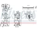 Chladi recirkulace spalin NISSENS ‐ NIS 989374