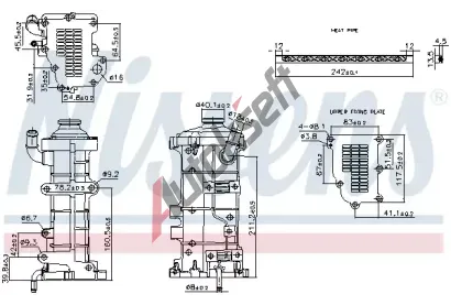 NISSENS Chladi recirkulace spalin NIS 989374, 989374