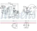 Chladi recirkulace spalin NISSENS ‐ NIS 989405