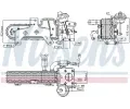 Chladi recirkulace spalin NISSENS ‐ NIS 989420