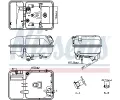 NISSENS Vyrovn�vac� n�doba chladic� kapaliny NIS 996074, 996074