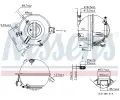 NISSENS Vyrovnvac ndoba chladic kapaliny ** FIRST FIT ** NIS 996116, 996116