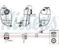 NISSENS Vyrovnvac ndoba chladic kapaliny ** FIRST FIT ** NIS 996265, 996265