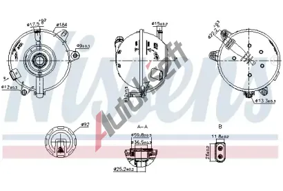 NISSENS Vyrovnvac ndoba chladic kapaliny ** FIRST FIT ** NIS 996324, 996324