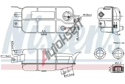 NISSENS Vyrovnvac ndoba chladic kapaliny ** FIRST FIT ** NIS 996359, 996359