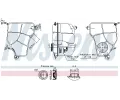 NISSENS Vyrovn�vac� n�doba chladic� kapaliny ** FIRST FIT ** NIS 996360, 996360