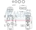 NISSENS Expanzn ventil klimatizace ** FIRST FIT ** NIS 999235, 999235