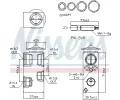 NISSENS Expanzn ventil klimatizace ** FIRST FIT ** NIS 999241, 999241