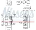 NISSENS Expanzn ventil klimatizace ** FIRST FIT ** NIS 999251, 999251