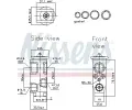 NISSENS Expanzní ventil klimatizace ** FIRST FIT ** NIS 999283, 999283
