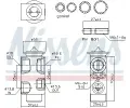 NISSENS Expanzn ventil klimatizace ** FIRST FIT ** NIS 999311, 999311