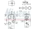 NISSENS Expanzn ventil klimatizace ** FIRST FIT ** NIS 999342, 999342