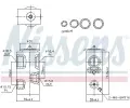 NISSENS Expanzn ventil klimatizace ** FIRST FIT ** NIS 999345, 999345