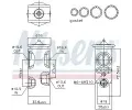 NISSENS Expanzn ventil klimatizace ** FIRST FIT ** NIS 999355, 999355