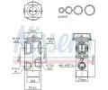 NISSENS Expanzn ventil klimatizace ** FIRST FIT ** NIS 999361, 999361