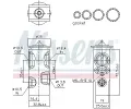 NISSENS Expanzn ventil klimatizace ** FIRST FIT ** NIS 999369, 999369