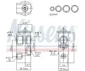 NISSENS Expanzní ventil klimatizace ** FIRST FIT ** NIS 999374, 999374