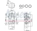 NISSENS Expanzn ventil klimatizace ** FIRST FIT ** NIS 999376, 999376