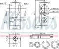 NISSENS Expanzn ventil klimatizace ** FIRST FIT ** NIS 999392, 999392