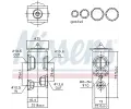 NISSENS Expanzn ventil klimatizace ** FIRST FIT ** NIS 999397, 999397