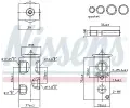 Expanzn ventil klimatizace NISSENS ‐ NIS 999427
