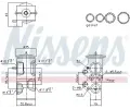 Expanzn ventil klimatizace NISSENS ‐ NIS 999428