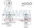 Expanzn ventil klimatizace NISSENS ‐ NIS 999444
