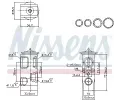 Expanzn ventil klimatizace NISSENS ‐ NIS 999452