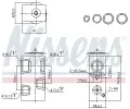 Expanzn ventil klimatizace NISSENS ‐ NIS 999457