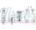NISSENS Expanzn� ventil klimatizace NIS 999465, 999465