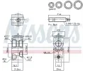 NISSENS Expanzn ventil klimatizace NIS 999475, 999475