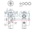 NISSENS Expanzní ventil klimatizace NIS 999548, 999548