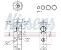 NISSENS Expanzní ventil klimatizace NIS 999551, 999551