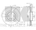 NK Brzdov� kotou� - 350 mm NK 203393, 203393
