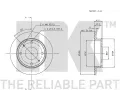 NK Brzdov kotou - 230 mm NK 203407, 203407
