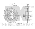 NK Brzdov kotou - 285 mm NK 203645, 203645
