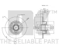 NK Brzdov kotou - 240 mm NK 203937, 203937