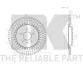 NK Brzdov kotou - 330 mm NK 2047156, 2047156